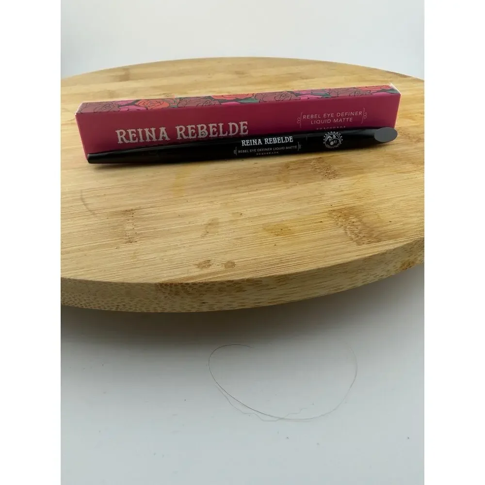 Reina Rebelde Rebel Eye Definer Liquid Matte Eyeliner Exagerada Black NIB